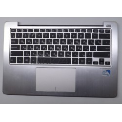 Верхняя часть корпуса ноутбука, палмрест + клавиатура Asus VivoBook Q200E / S200E / X202E / 13GNFQ1AM071-2