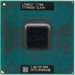 Процессор для ноутбука Intel Core 2 Duo T7100 / SLA4A с разбора