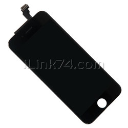 Дисплей (LCD экран) для Apple iPhone 6, с тачскрином, черный, AAA