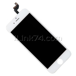 Дисплей (LCD экран) для Apple iPhone 6S, с тачскрином, белый, AAA