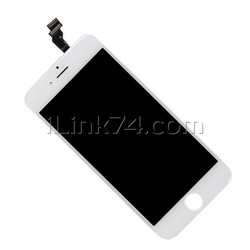 Дисплей (LCD экран) Оригинал для Apple iPhone 6, с тачскрином, белый
