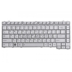 Клавиатура для ноутбука Toshiba A200 / A300 / M300 / KFRSBJ124A серебро