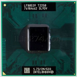 Процессор для ноутбука Intel Core Duo T2250 / SL9DV
