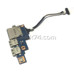 USB плата с кнопкой включения ноутбука Samsung NP370R5E / BA92-11837A
