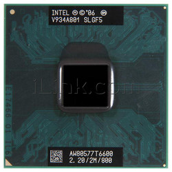 Процессор для ноутбука Intel Core 2 Duo T6600 / SLGF5