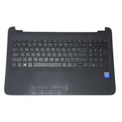 Верхняя часть корпуса ноутбука, палмрест с клавиатурой HP 250 G4 / AM1EM000300 / AP1EM000A00