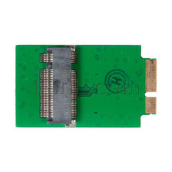 Адаптер - переходник SSD - M.2(NGFF) SSD для Apple MacBook Air 11 13 A1370 A1369, Late 2010 Mid 2011 (6+12Pin) small / AIRSSD2011
