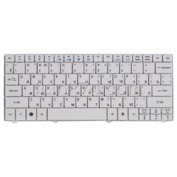 Клавиатура для ноутбука Acer Aspire One 751 / 1410 / 1810T / NSK-AQ00R Белая