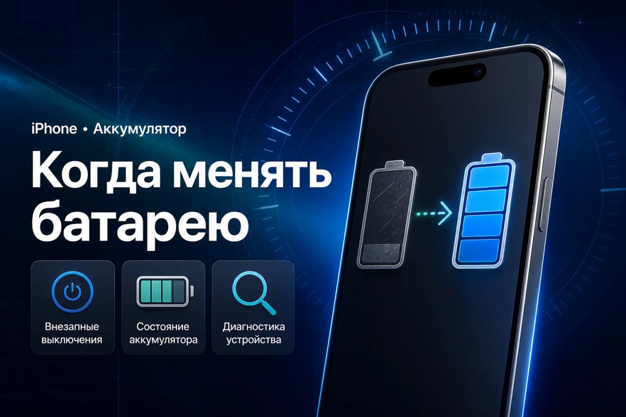 Когда менять аккумулятор iPhone Признаки износа аккумулятора iPhone и переход к новой батарее