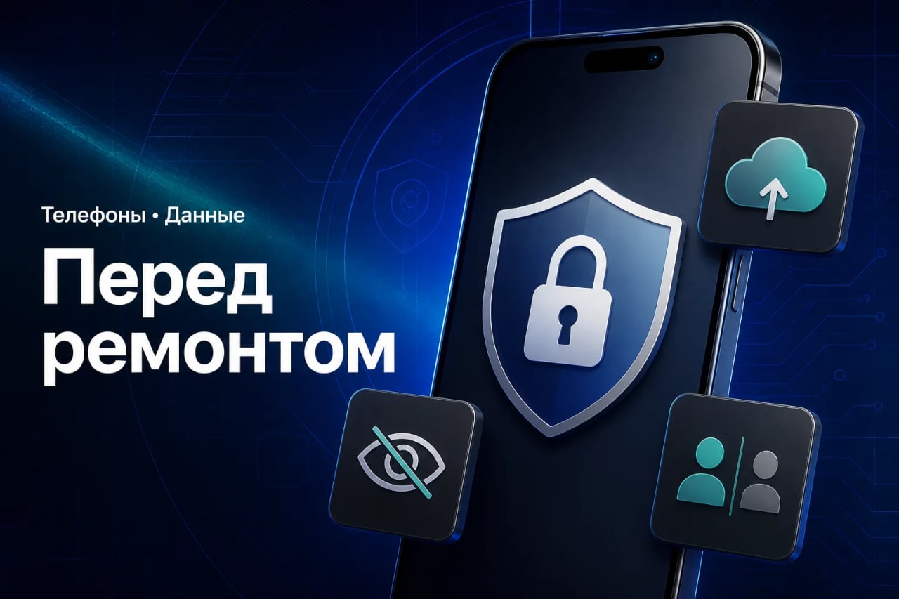 Как подготовить телефон перед ремонтом Защита данных телефона перед сдачей устройства в ремонт