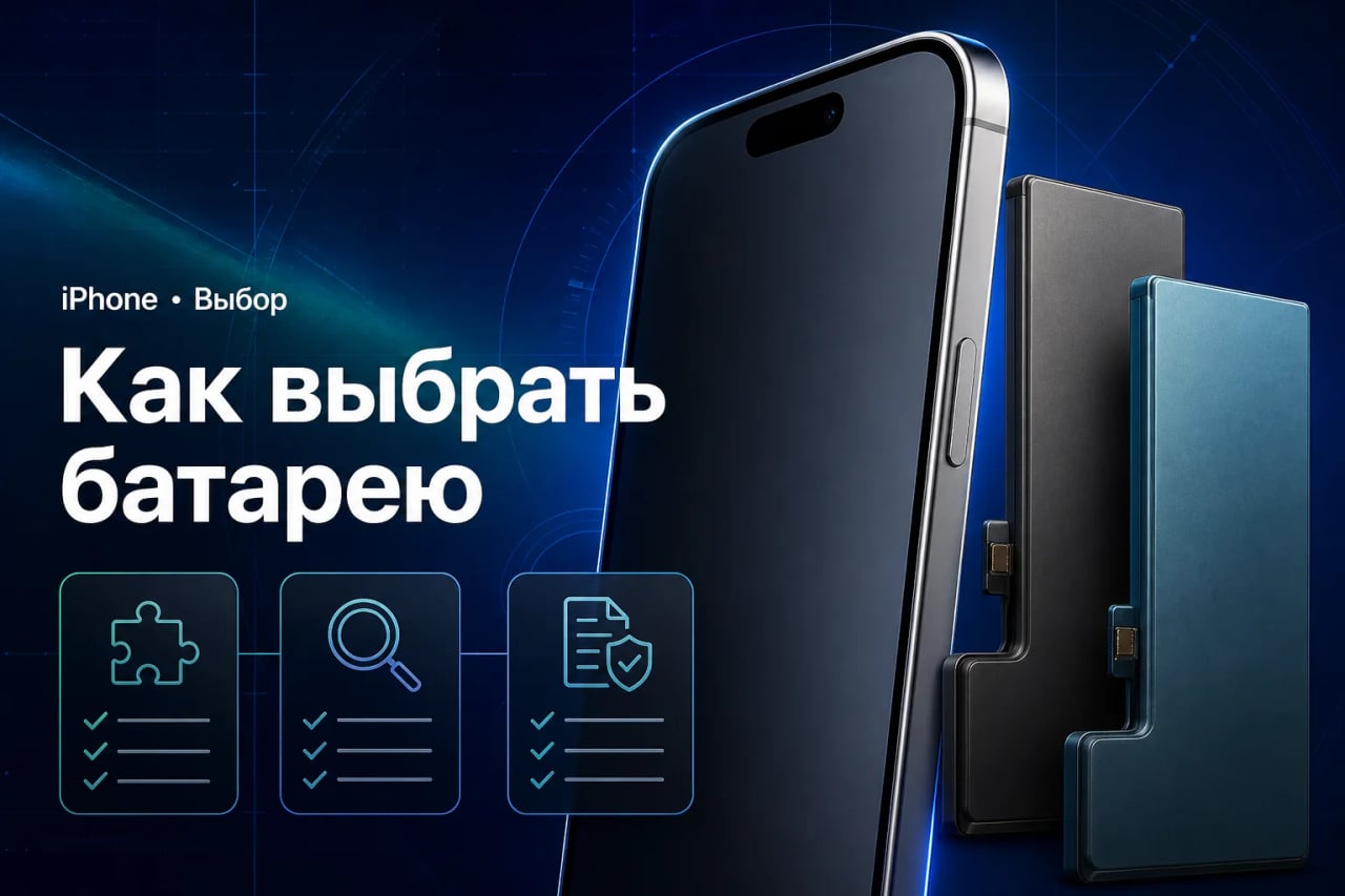 Как выбрать аккумулятор для iPhone Выбор совместимого аккумулятора для iPhone перед заменой батареи