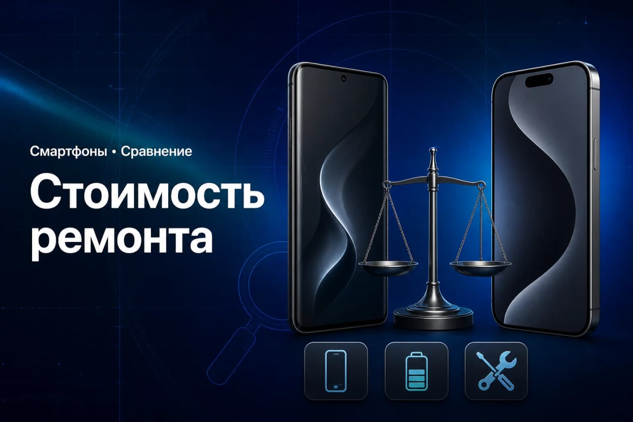 Samsung или iPhone: сравнение ремонта Сравнение факторов стоимости ремонта смартфонов Samsung и iPhone