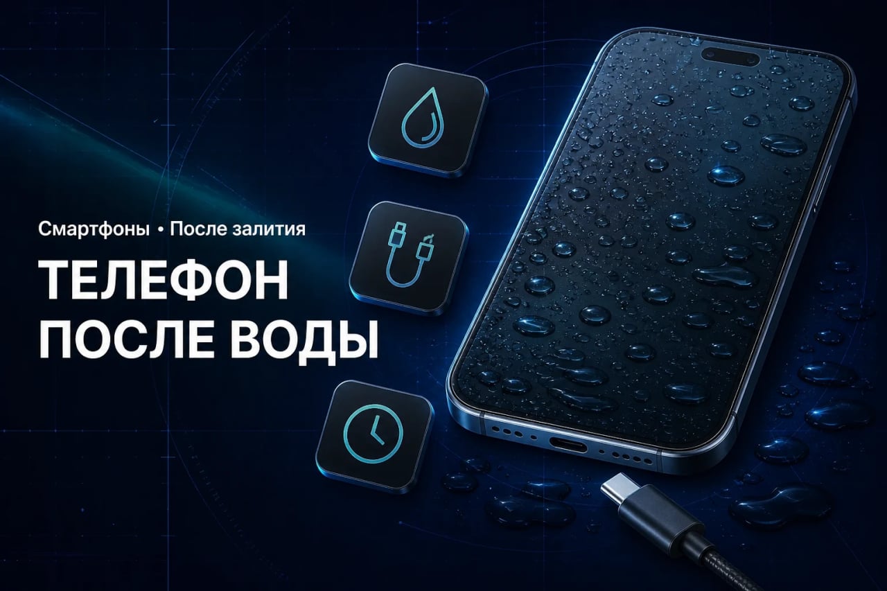 Что делать, если телефон упал в воду Телефон после попадания воды с отключённым зарядным кабелем